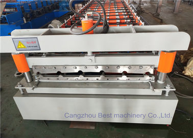 Ρόλος φύλλων υλικού κατασκευής σκεπής χάλυβα χρώματος που διαμορφώνει τη μηχανή με τον έλεγχο PLC της Ασίας τύπων Hydralic