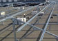 Ηλιακά πλαίσια που τοποθετούν το ρόλο ραφιών της Chanel δοκών στέγης που διαμορφώνει τη μηχανή με το σύστημα ελέγχου PLC