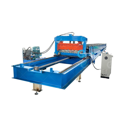 Ζυγισμένο Flying Cutter Non Stop 20m/min Σιδηροδρομική μηχανή για το σχηματισμό χαλκού