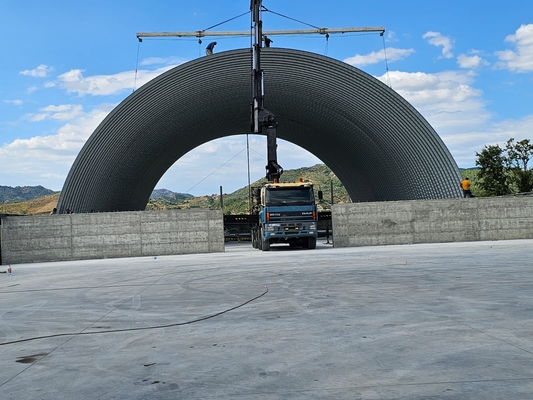 PPGI GI Mobile K Span Roll Forming Machine για το μασονείο Σιδηρουργικών και Χάλυβα κατασκευών