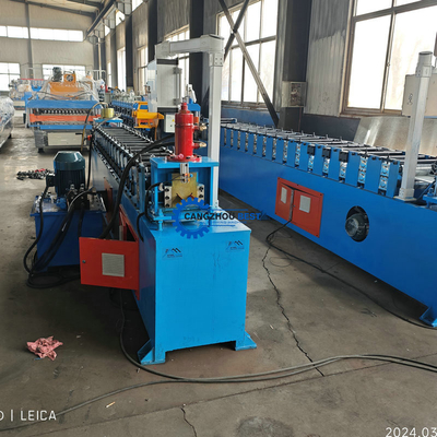 Ελεγχόμενη από PLC διατρυβωμένη μηχανή σχηματισμού κυλίνδρων φράχτη κήπου με προσαρμόσιμο σχέδιο