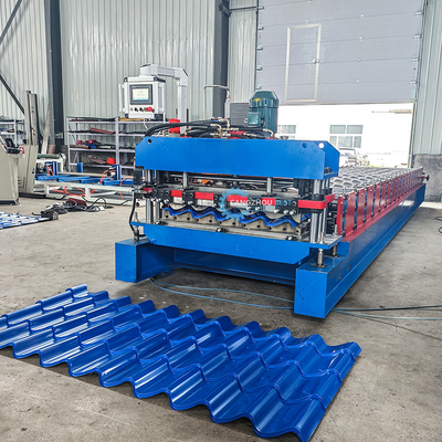 PPGI GI Steel Profile Zee Tile Roll Forming Machine με υψηλή ακρίβεια εντός 1 mm