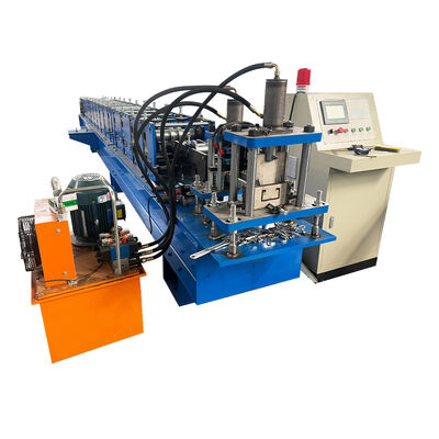 Steel Profile Fast Change Casstte C U Purlin Roll Forming Machine Two Functions 