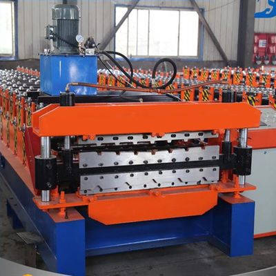 Διπλό στρώμα Ibr επιτροπής φύλλων σιδήρου υλικού κατασκευής σκεπής που κατασκευάζει τη μηχανή