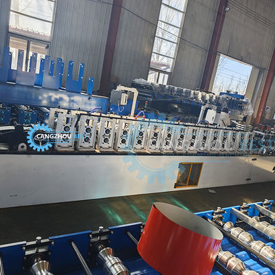 Υδραυλική Μηχανή Διαμόρφωσης Ρολού για την Κατασκευή Πορτών από Χάλυβα