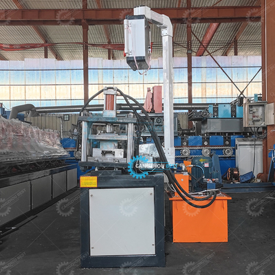 Ζάμπια Λαϊκό Ζαλβανισμένο Χάλυβα Rolling Shutter Profile Roller Door Roll Forming Machine