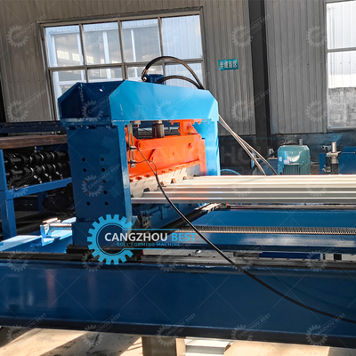 Ζυγισμένο Flying Cutter Non Stop 20m/min Σιδηροδρομική μηχανή για το σχηματισμό χαλκού