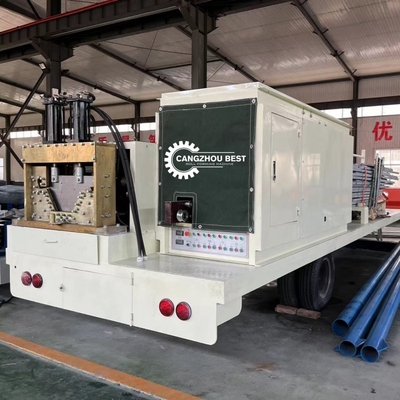 PPGI GI Mobile K Span Roll Forming Machine για το μασονείο Σιδηρουργικών και Χάλυβα κατασκευών
