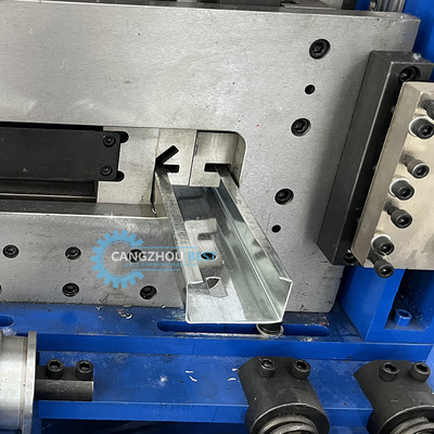 Ελέγχος Plc C Z U Purlin Roll Forming Machine Υδραυλική τρύπανση και κοπή