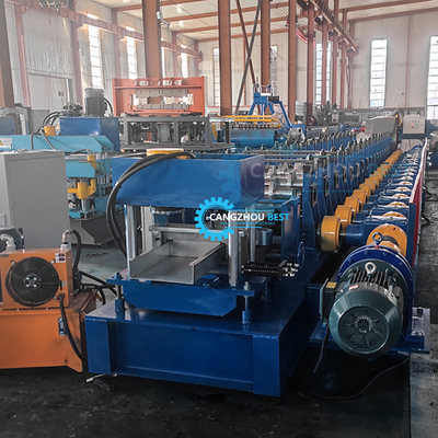 Ελέγχος Plc πλήρης αυτόματη C Z διασταύρωση Roll σχηματισμού μηχανή κιβώτιο ταχυτήτων μετάδοση