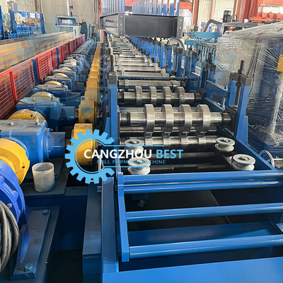 Ελέγχος Plc πλήρης αυτόματη C Z διασταύρωση Roll σχηματισμού μηχανή κιβώτιο ταχυτήτων μετάδοση
