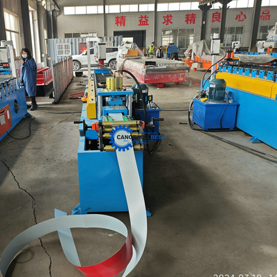 Ελεγχόμενη από PLC διατρυβωμένη μηχανή σχηματισμού κυλίνδρων φράχτη κήπου με προσαρμόσιμο σχέδιο