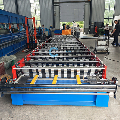 PPGI GI Steel Profile Zee Tile Roll Forming Machine με υψηλή ακρίβεια εντός 1 mm