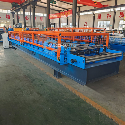 Αυτοματοποιημένη μηχανή PPGI GI Cut-Off Steel Profile Roofing Sheet Roll Forming