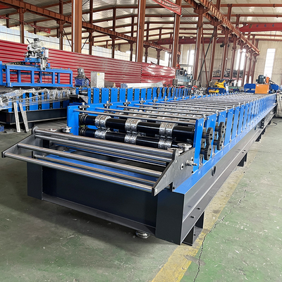 Μηχανή Διαμόρφωσης Ρολού Φύλλων Decking με Πάχος Υλικού 1.2mm και Έλεγχο PLC