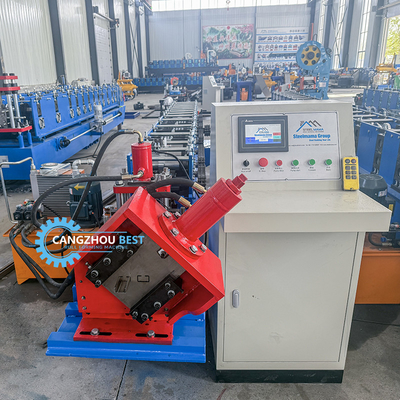 Σημερινό Σύστημα Κράφτης C Channel Making Roll Forming Machine Προσαρμοσμένο