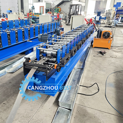 Σημερινό Σύστημα Κράφτης C Channel Making Roll Forming Machine Προσαρμοσμένο