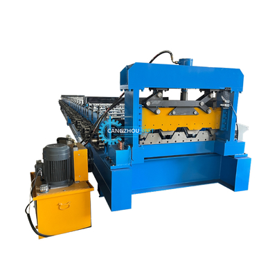 Μηχανή Διαμόρφωσης Ρολού Δαπέδου 1250mm PLC Control 22kw