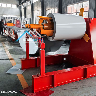 Το εργοστάσιο προμηθεύει μηχανή διαμόρφωσης ρολού για τραπεζοειδή φύλλα στέγης IBR υψηλών προδιαγραφών