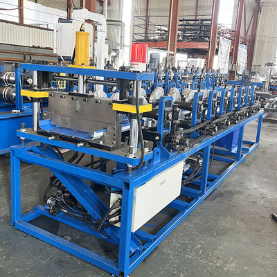 Φορητή μηχανή διαμόρφωσης ρολού για φύλλα στέγης Kr18 από έγχρωμο χάλυβα με όρθια ραφή