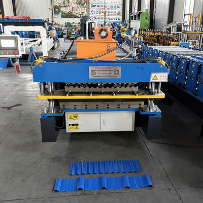 Ένα μηχάνημα, δύο προφίλ, απεριόριστες δυνατότητες! Διπλή στρώση Αυτόματη μηχανή κατασκευής στέγης μετατροπής