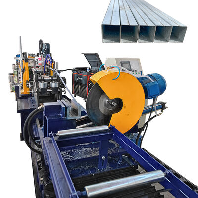 Αυτόματη αλλαγή μεγέθους Laser Welding Pipe Making Roll Forming Machine Κατασκευή