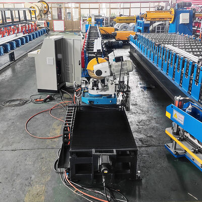 Aluminum Galvanized Steel Profile Square Tube Seaming Tube Making Roll Forming Machine 