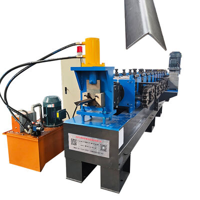 Automatica Μαύρο χάλυβα 20x50 γωνία χάλυβα που φτιάχνει ρολό σχηματισμού μηχανή