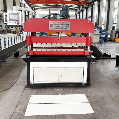 PPGI και GI Steel Coil Sheet PLC Μηχανή διαμόρφωσης κοπής σε μήκος
