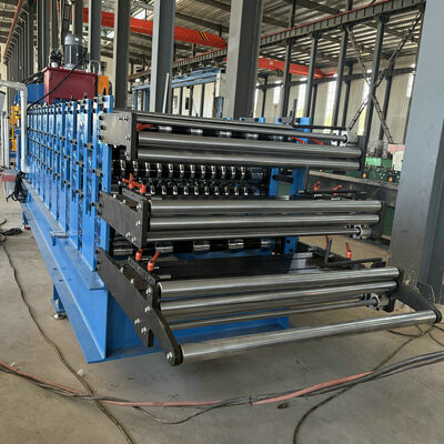 Galvanized Steel Profile Africa Popular Three Layer Roofing Sheet Roll Forming Machine